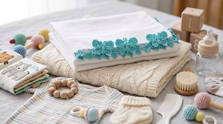 Puntilla de mariposas a ganchillo: perfecta para paños delicados y encantadores 🦋