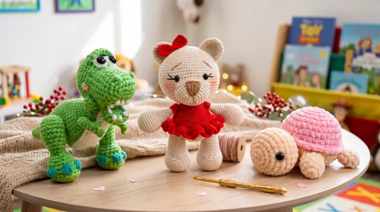 De una tortuguita a un dinosaurio: 20 amigurumis que demuestran todo lo que puede nacer del crochet