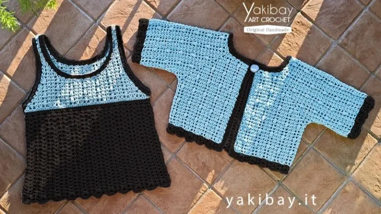 Este delicado bolero calado a crochet puede convertirse en tu prenda favorita 💙