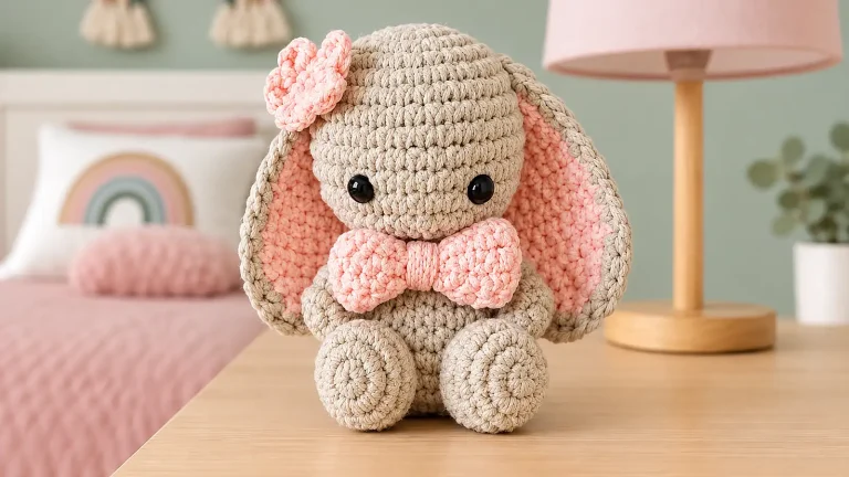 💕 Ternura en cada puntada: crea un conejito que inspira sonrisas