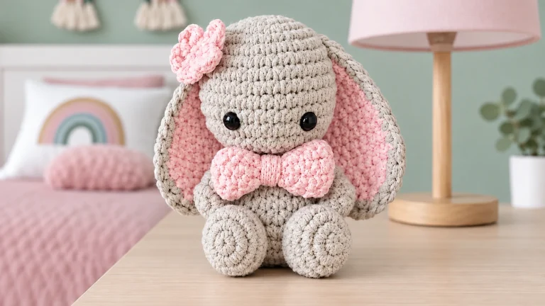 Ternura en cada puntada: crea un conejito que inspira sonrisas