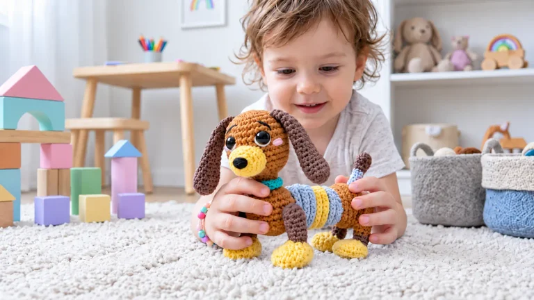 Tutorial amigurumi de Slinky de Toy Story a crochet: tierno, divertido y fácil de hacer