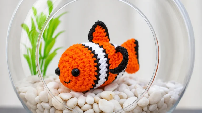 🌊 Nemo amigurumi a crochet: el pez más tierno que podrás tejer