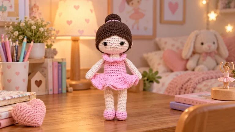 Paso a Paso de Bailarina Amigurumi a Crochet