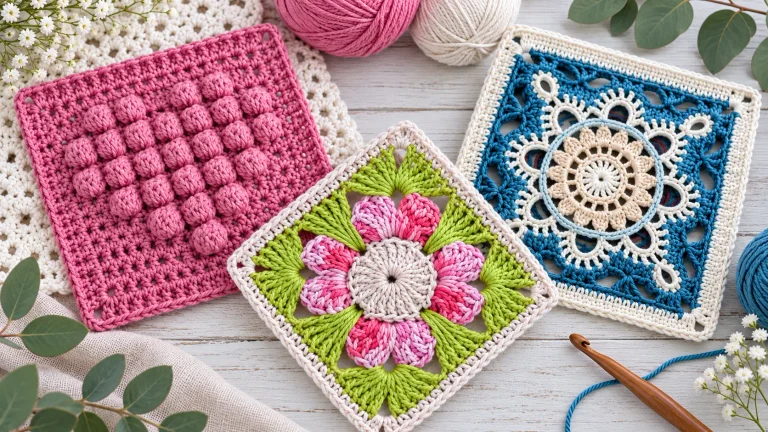 15 carpetas a crochet para tejer de todo 💙