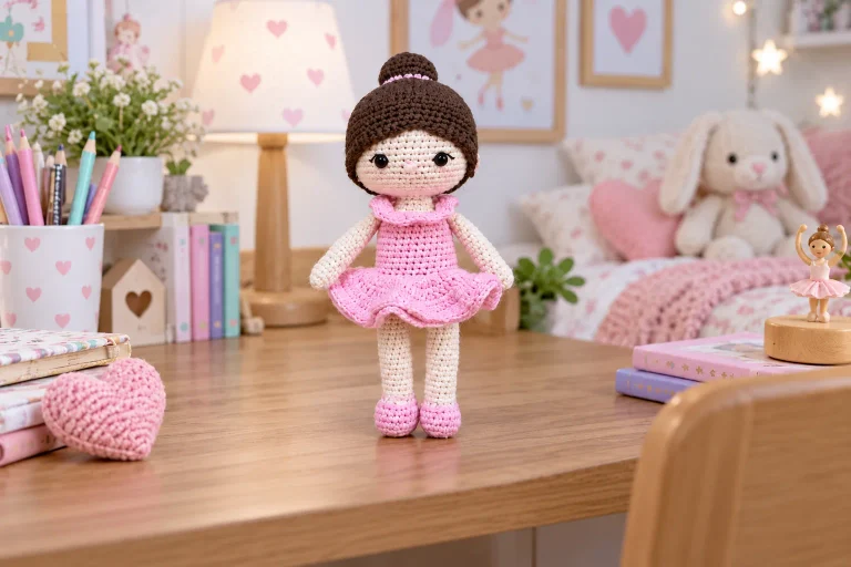 Paso a Paso de Bailarina Amigurumi a Crochet