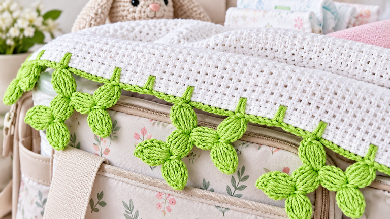 Estos perritos de globo tejidos a crochet forman una puntilla tan bonita que querrás probarla 🐶